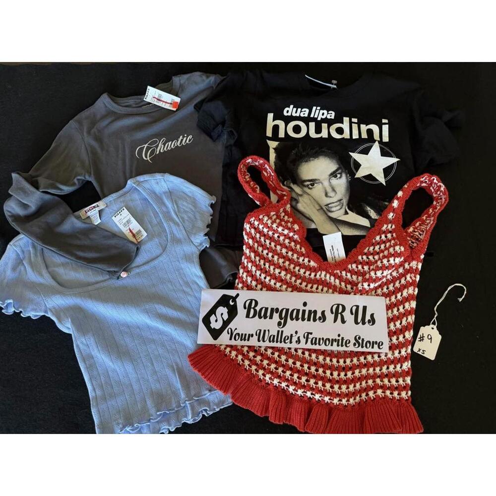 ORDER #9. Tillys Women’s Tops Dua Lipa Houdini Size XS